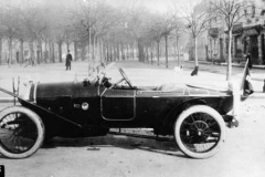 173. Type 15, 8 Valve 8v boat-tail (Carrosserie de Laval, Paris). Possible support car for 'Bugatti roues'.