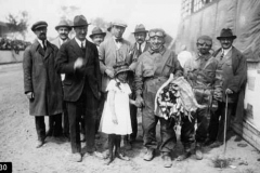 30. 16 Valve Coupe des Voiturettes. Le Mans 29 August 1920. (255.01 miles). E.B. and Friderich, winner and daughter. Mechanic Etien, Edouard Charaval with bow tie (Sabipa).