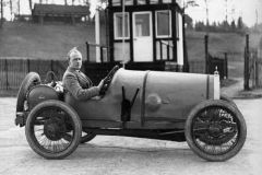 32. Type 13, Chassis # 908, Reg. XE 6132 Brooklands 1921. 1920 Le Mans car, Henry Seagrave.