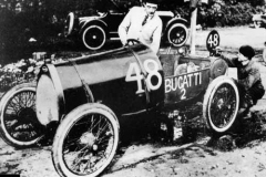 97. Type 13 Brooklands 200 mile race 22 October 1921. Car 48, Jacques Mones-Maury, 6th.