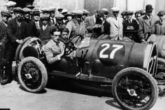 100. Type 13 International '1500' Trophy. Isle of Man 22 June 1922. (226.50 miles). Car 27, Jaques Mones-Maury (3rd). Crossley Bugatti