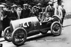 105. Type 13 International '1500' Trophy. Isle of Man 22 June 1922. (226.50 miles). Car 27: Jaques Mones-Maury (3rd). Crossley Bugatti.