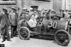 122. Type 13 International '1500' Trophy. Isle of Man 22 June 1922. (226.50 miles). Car 30: Bertram Marshall (6th). Crossley Bugatti.