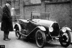 172. Type 23, Reg. YK 8422 1925 Brescia. Owned by Capt. H.L. Moscardi RE (bought 1932).