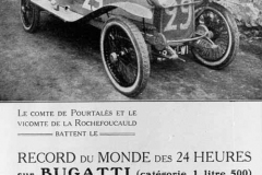 185. Type 22, Reg. 42 92 W1 Le Mans 24 hour race 1923 - 24 hour World Record 30 June 1923.