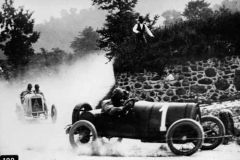 189. Type 22 Lake Garda 22 May 1921. Car: 1 Michel Baccoli/or Meo Costantini, T22. Car following with 'A' on radiator is Silvani on Diatto Bugatti. 1st place. (Details from D. Sewell)