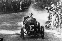 202. Type 13, Chassis # 1318, Reg. CT 5219 Shelsley Walsh, 9 July 1923. "Cordon Rouge", Raymond Mays.