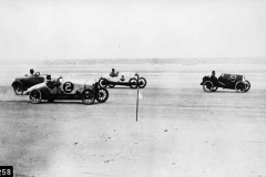 258. T13, Chassis # 1318, Reg. CT 5219 Speed Trials. Saltburn Sands June 1922. "Cordon Rouge", Raymond Mays.