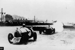 261.Type 13 Brooklands 200 mile race, 1927. P.L. Densham's failed Brescia, (big end failed).