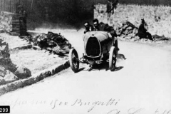 299. Type 22 Castlelane Hill Climb, Near Merton 1925. Rene Dreyfus, 1st overall, with brother Maurice.