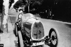 336. Reg. KK 5590 17 Cavendish Road, London, 1929. Jack Lemon Lemon Burton's Brescia with R. J. Mead at wheel. (see also pics. 325, 335 & 337).