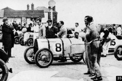 353. Type 13, Chassis # 2059, Reg. CT 6559 JCC 200, Junior Car Club race. Brooklands 1927. Car 8: "Cordon Bleu", Charles R. Johnstone.