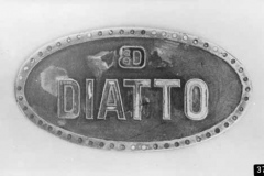 372. 16 Valve Diatto Badge.