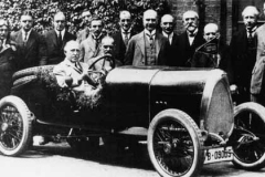 384. Reg. VB-09005 'Rabag' prototype built under licence from Bugatti. Gentleman centre rear: Ludwig Florsheim.