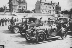 110. 16 Valve La Baule 1927. Brescia centre, T40 in background and Amilcar CGSS foreground.